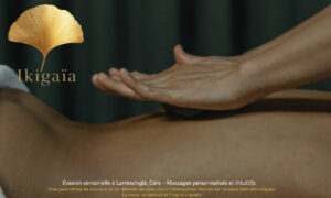 Massages, au salon Ikigaïa à Larressingle dans le Gers.