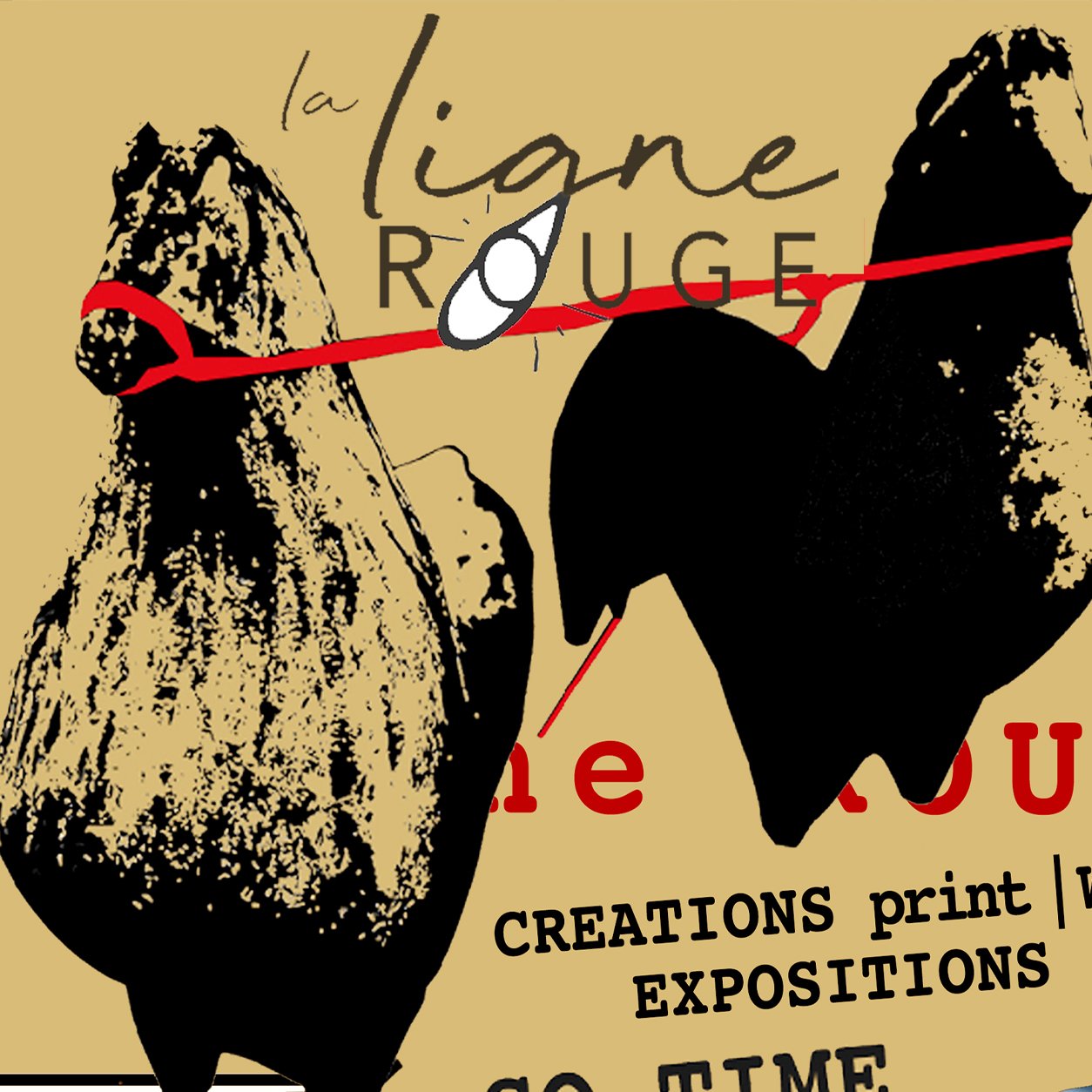 la ligne ROUGE, galerie d'artistes et artisans d'Art - Exposition